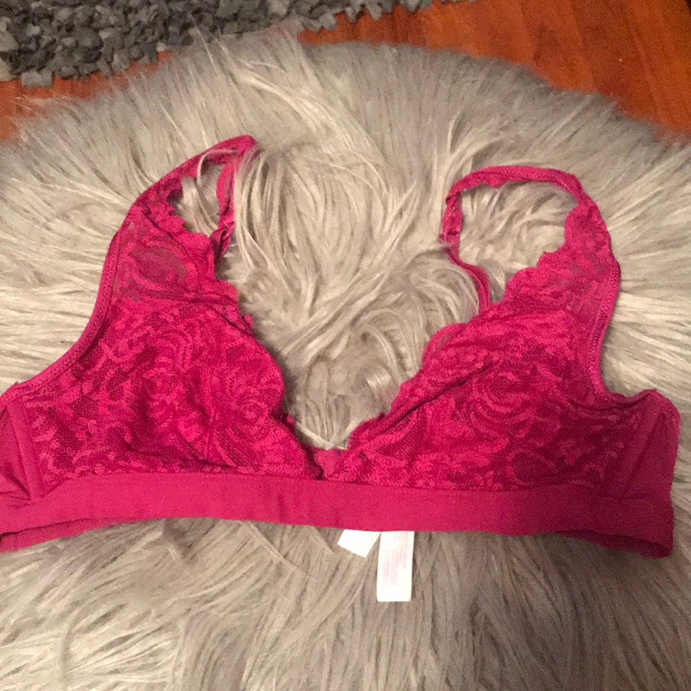 Pink Victoria secret bra